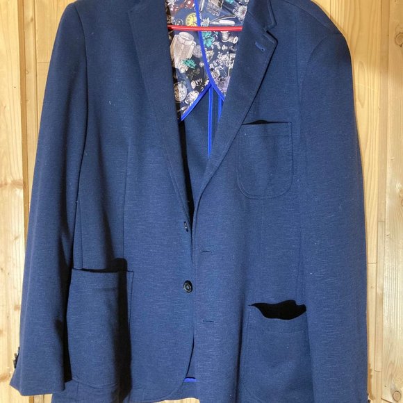 Harry Brown Black Label Navy Jacket - XL - Picture 2 of 4